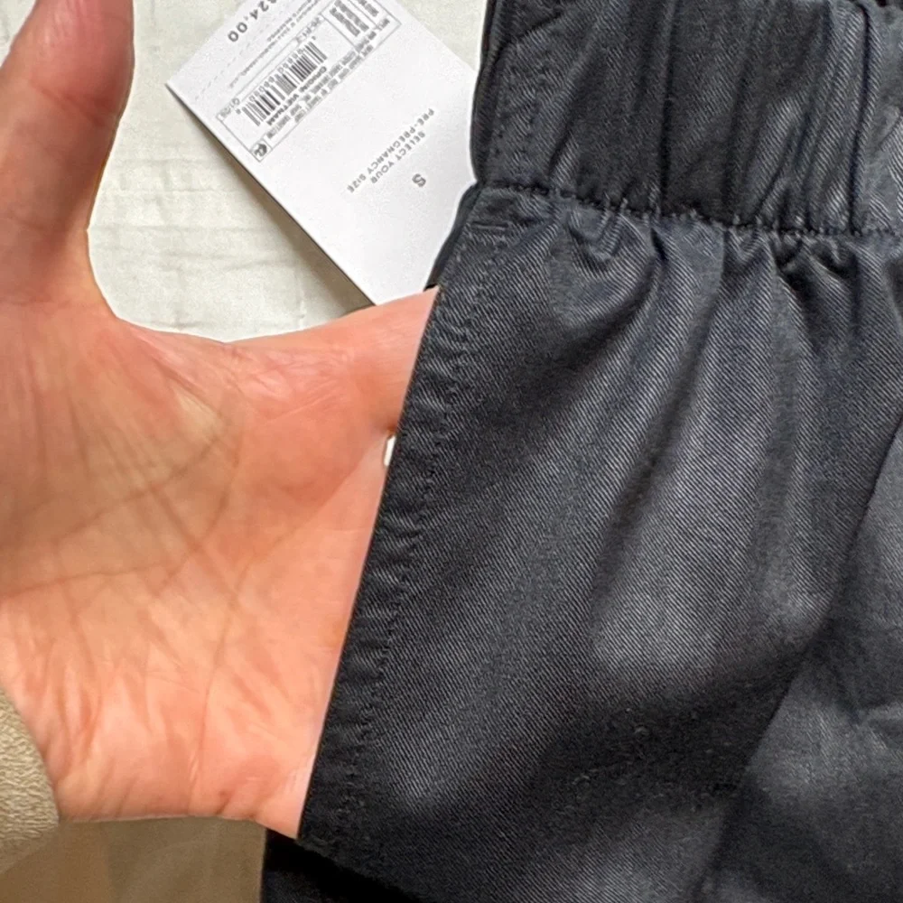Isabel‎ Maternity by Ingrid & Isabel Twill Shorts - Black NWT